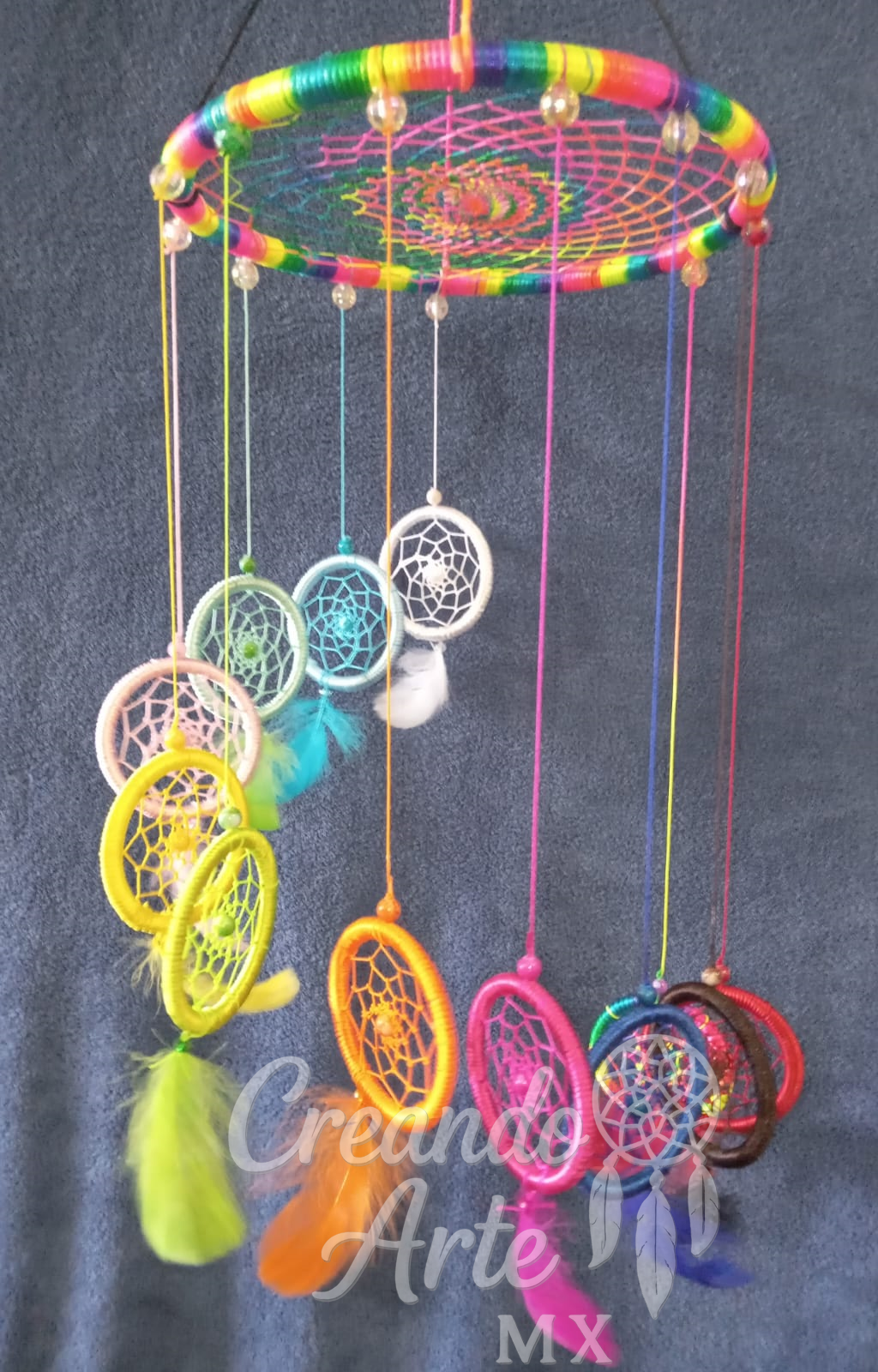Atrapasue&ntilde;os Colgante Multicolor